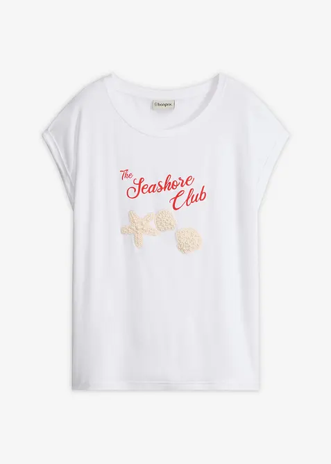 T-shirt en viscose douce, bonprix