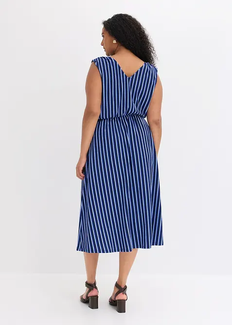Jerseykleid aus strukturiertem Cr&ecirc;pe, bonprix