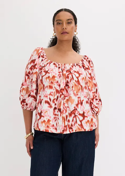 Bluse aus feinem Viskose-Mix, bonprix