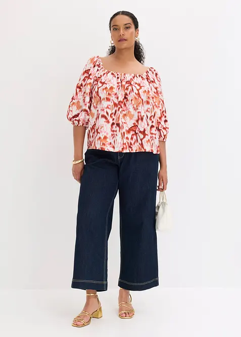 Bluse aus feinem Viskose-Mix, bonprix