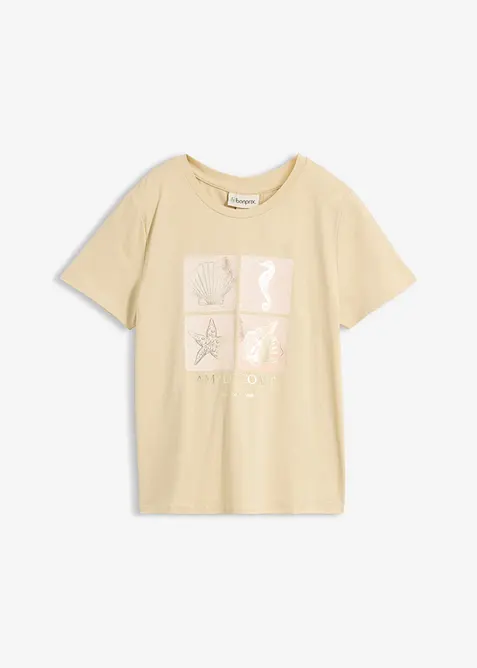 T-shirt en coton, bonprix