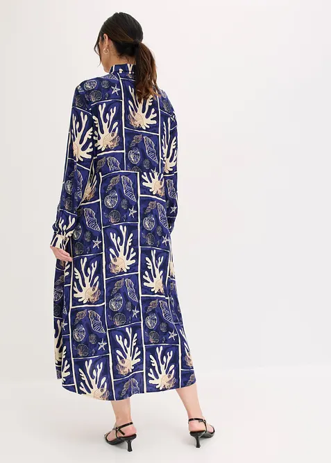 Robe-chemise en viscose fluide, bonprix