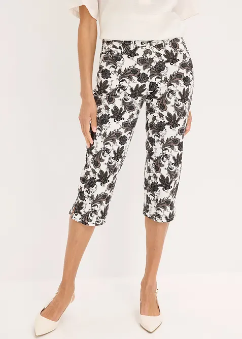 Capri-Hose aus Baumwollstretch, bonprix