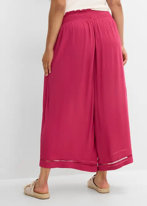 Jupe-culotte textur&eacute;e, bonprix