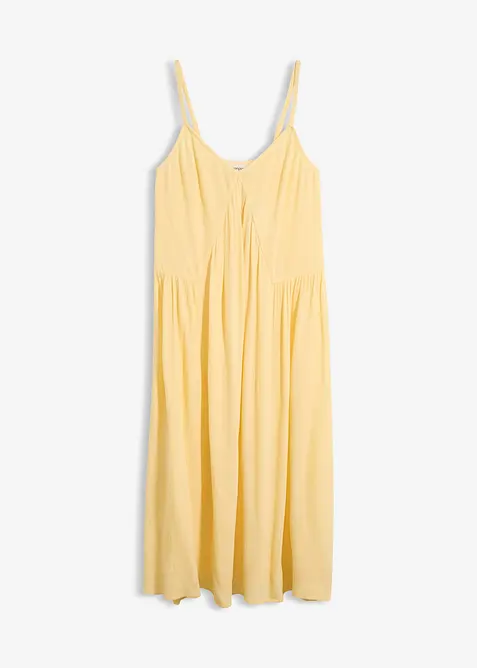 Midikleid aus strukturierter Viskose, bonprix