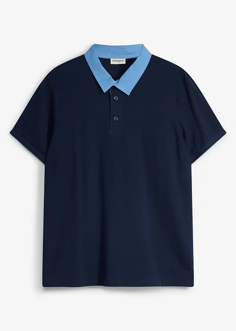 Piqu&eacute;-Poloshirt aus reiner Bio-Baumwolle, bonprix
