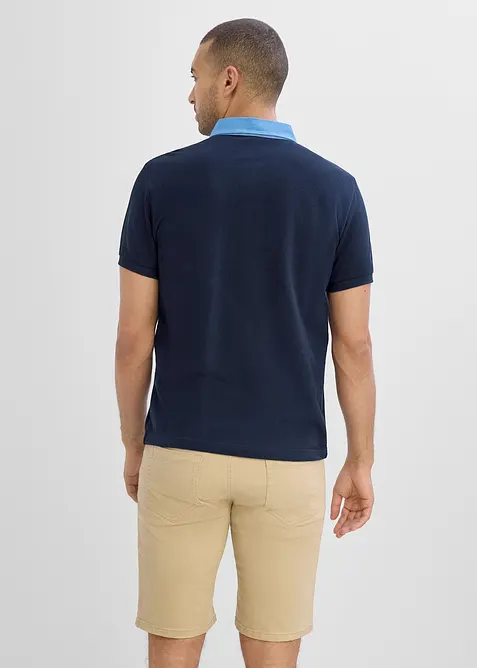Piqu&eacute;-Poloshirt aus reiner Bio-Baumwolle, bonprix