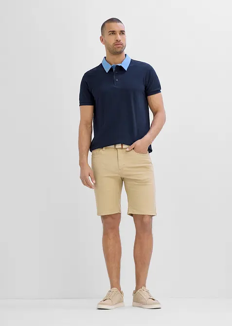 Piqu&eacute;-Poloshirt aus reiner Bio-Baumwolle, bonprix