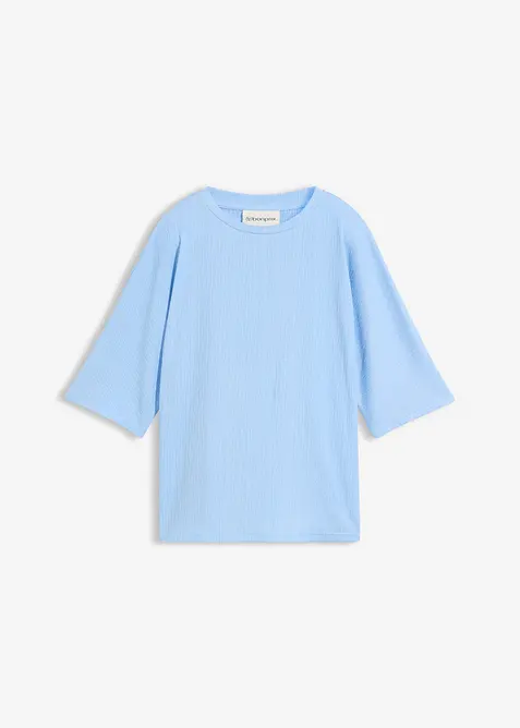 Shirt aus strukturiertem Material, bonprix