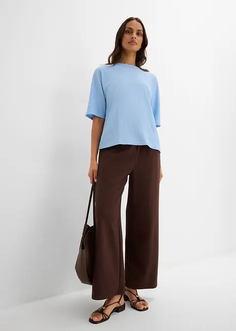 Shirt aus strukturiertem Material, bonprix