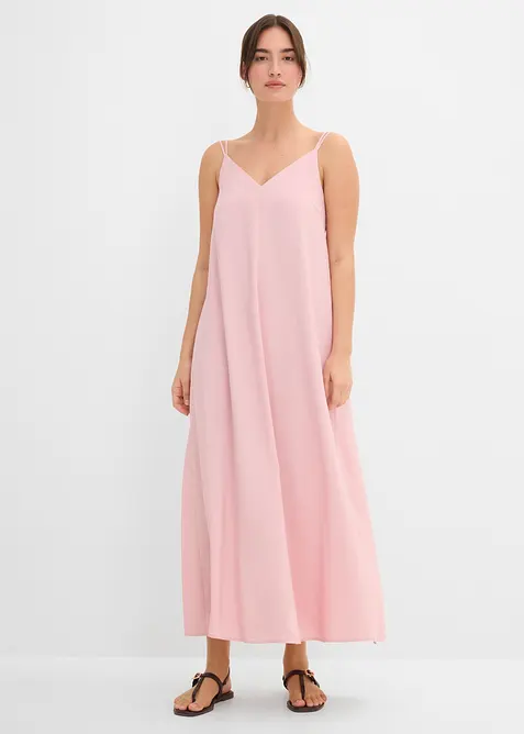 Robe midi &agrave; bretelles r&eacute;glables, bonprix