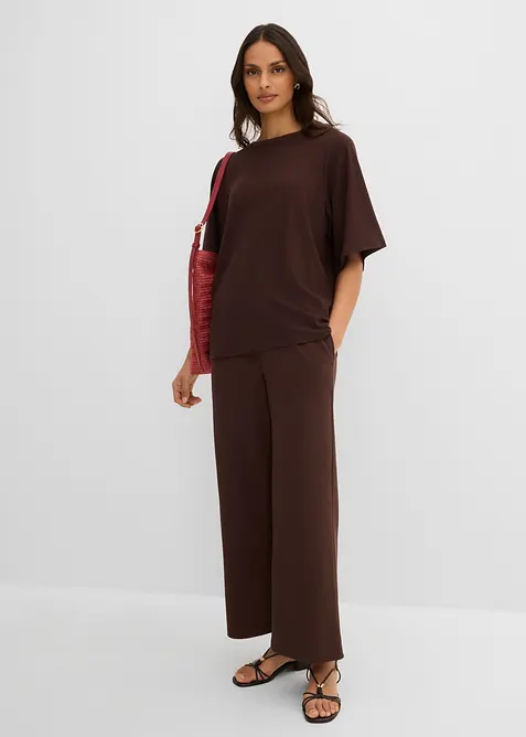 Rippshirt aus Viskose-Mix, bonprix