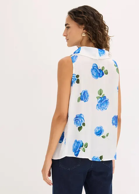 Blusentop aus flie&szlig;endem Satin, bonprix
