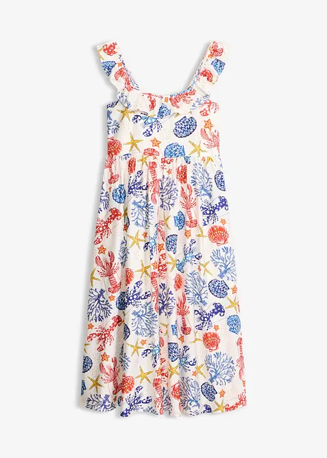 Midikleid aus feinem Viskose-Mix, bonprix
