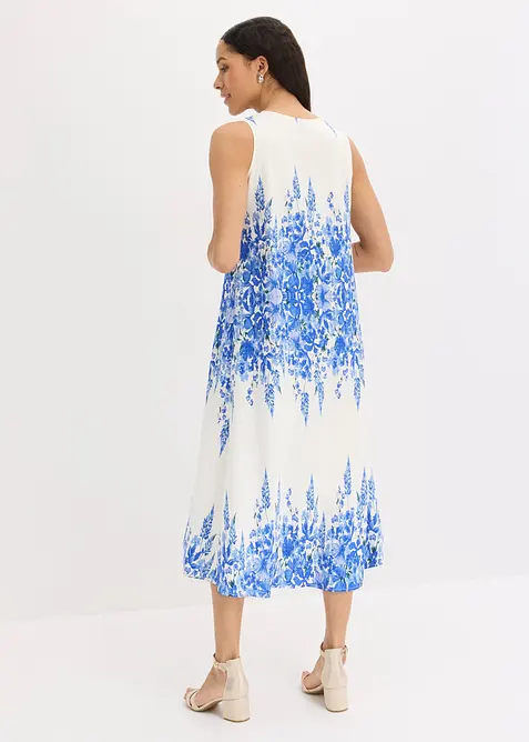 Midikleid aus feinem Viskose-Mix, bonprix