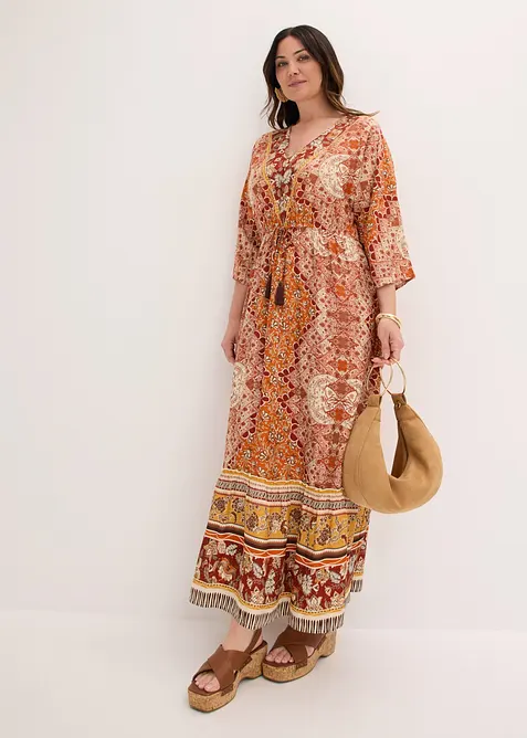 Robe longue en viscose fluide, bonprix