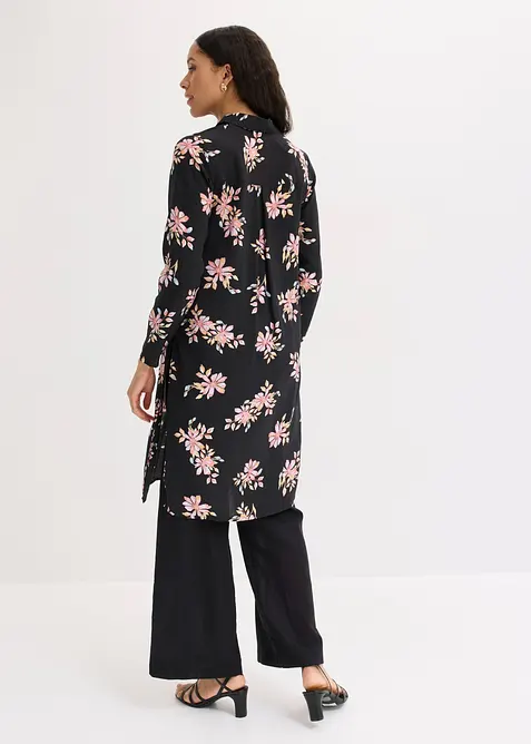 Blouse longue en viscose fluide, bonprix