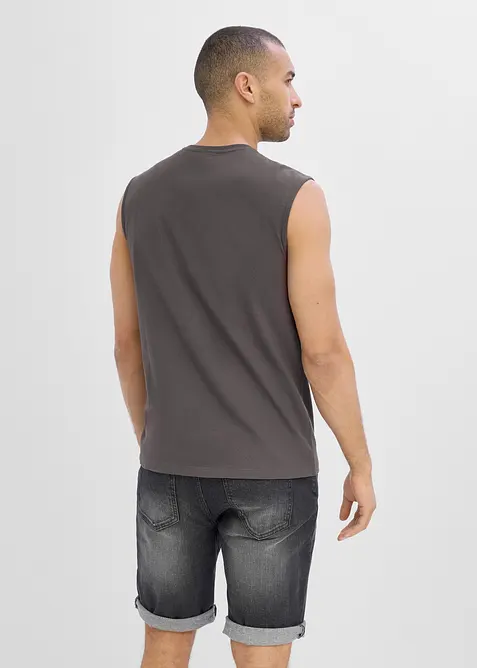 Lot de 2 d&eacute;bardeurs marcel 100% coton, bonprix