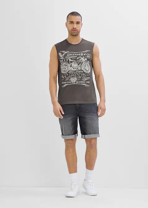 Lot de 2 d&eacute;bardeurs marcel 100% coton, bonprix