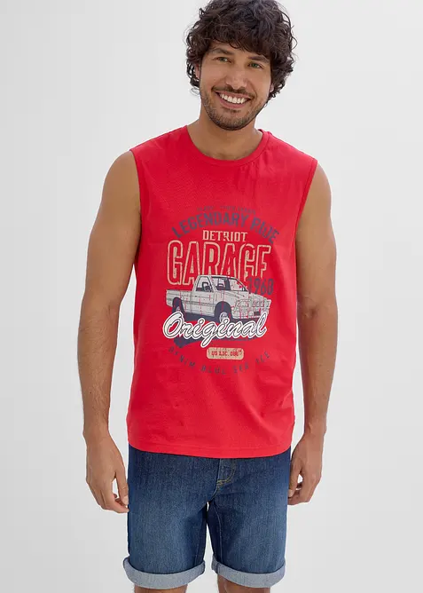 Lot de 3 d&eacute;bardeurs marcel 100% coton, bonprix
