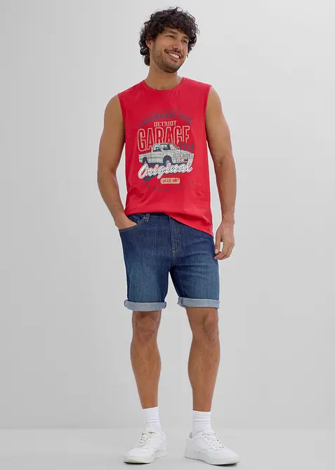 Lot de 3 d&eacute;bardeurs marcel 100% coton, bonprix