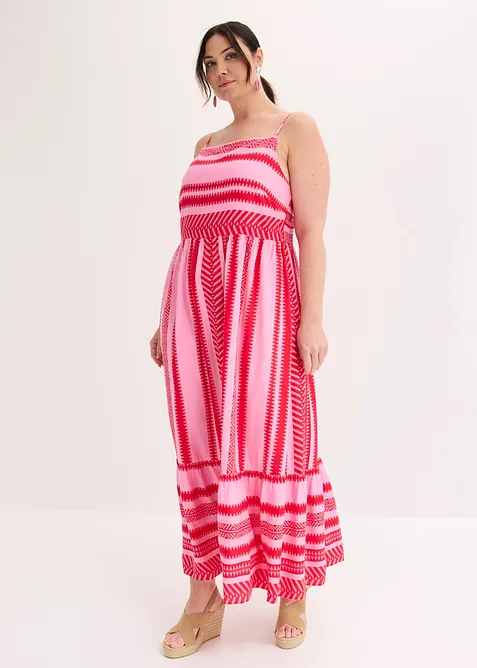 Tr&auml;gerkleid aus flie&szlig;ender Viskose, bonprix