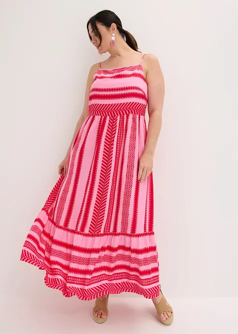 Tr&auml;gerkleid aus flie&szlig;ender Viskose, bonprix