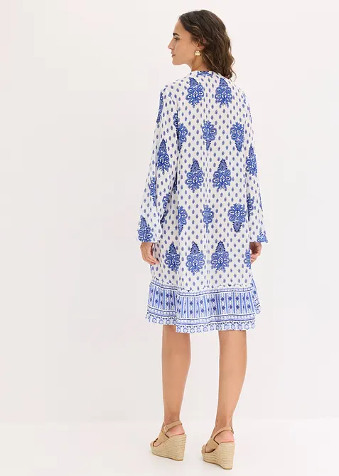 Tunika-Kleid aus  strukturierter Viskose, bonprix