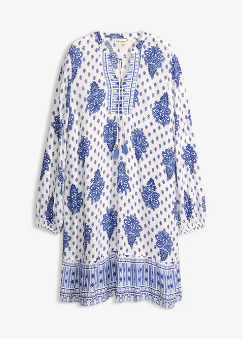 Tunika-Kleid aus  strukturierter Viskose, bonprix