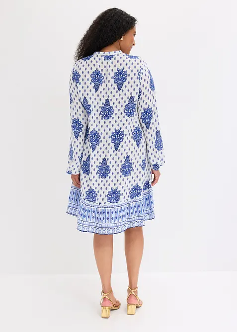 Tunika-Kleid aus  strukturierter Viskose, bonprix