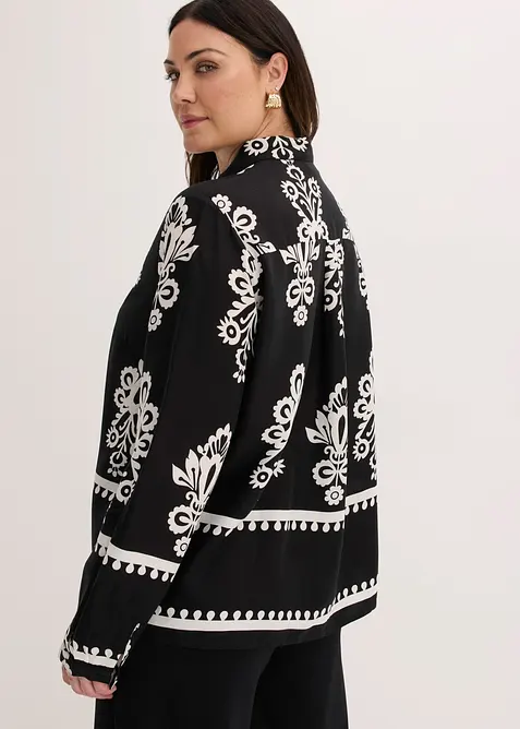 Bluse aus flie&szlig;ender Viskose, bonprix