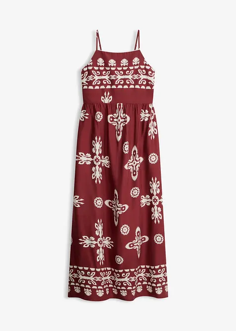 Tr&auml;gerkleid aus flie&szlig;ender Viskose, bonprix