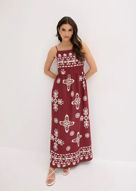 Tr&auml;gerkleid aus flie&szlig;ender Viskose, bonprix