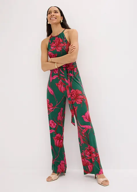 Jersey-Jumpsuit aus softem Viskose-Mix, bonprix