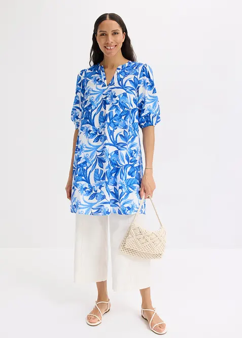 Tunika-Kleid aus feinem Viskose-Mix, bonprix