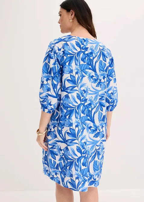 Robe-tunique l&eacute;g&egrave;re en viscose m&eacute;lang&eacute;e, bonprix