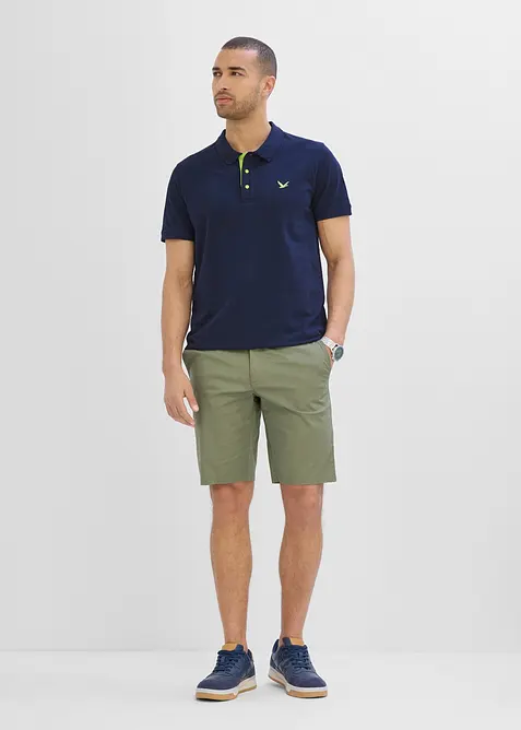 Piqu&eacute;-Poloshirt aus reiner Bio-Baumwolle, bonprix