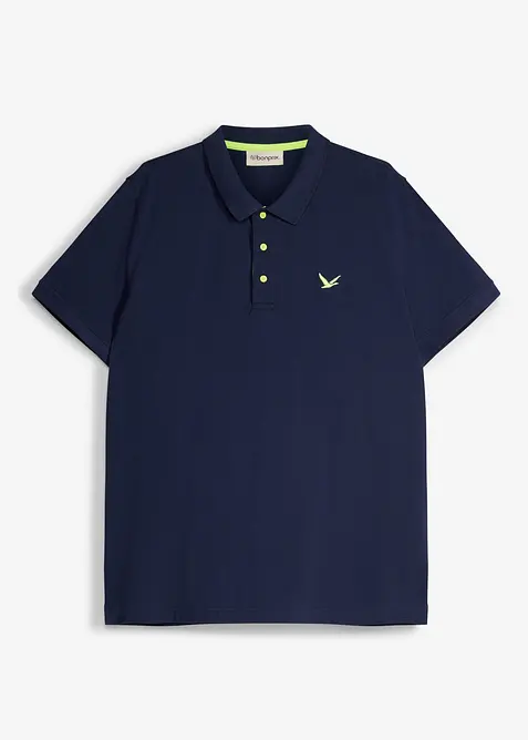 Piqu&eacute;-Poloshirt aus reiner Bio-Baumwolle, bonprix