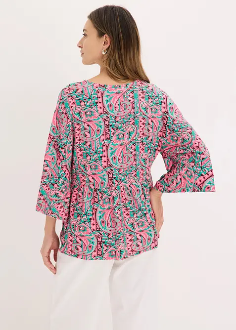 Tunika-Shirt aus softem Viskose-Mix, bonprix