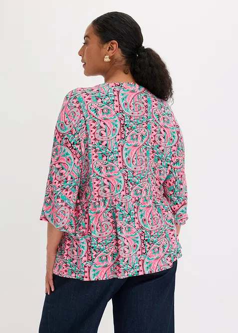 Tunika-Shirt aus softem Viskose-Mix, bonprix