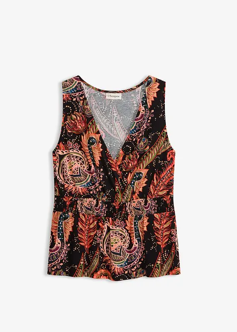 Top en jersey viscose doux, bonprix
