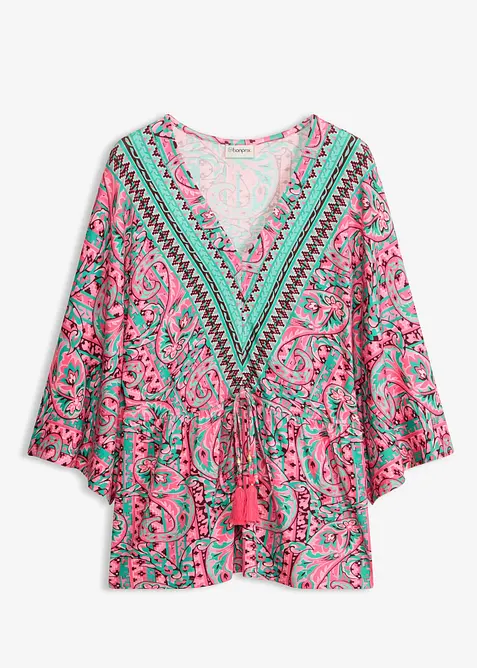 Tunika-Shirt aus softem Viskose-Mix, bonprix