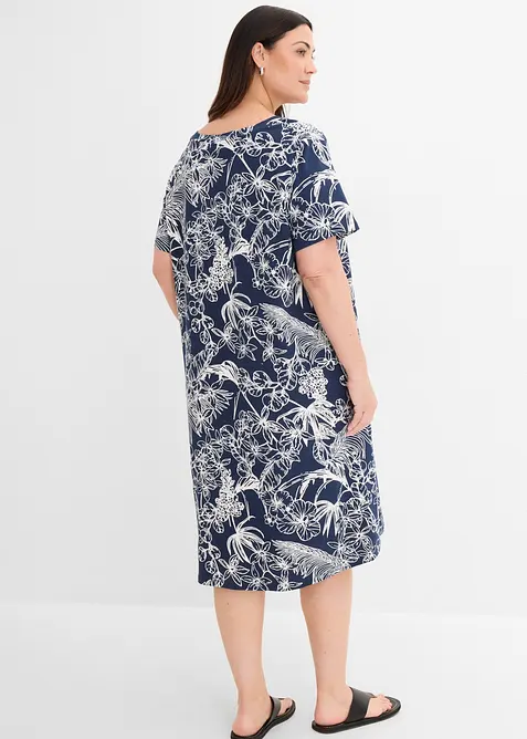 Shirtkleid mit Eingriffstaschen, bonprix