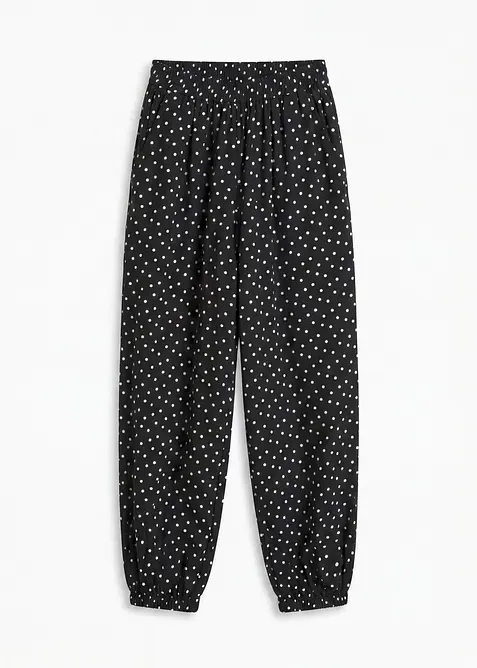 Pantalon ballon en viscose fluide, bonprix