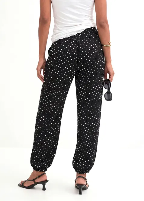Pantalon ballon en viscose fluide, bonprix