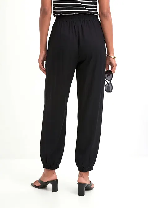 Pantalon ballon en viscose fluide, bonprix