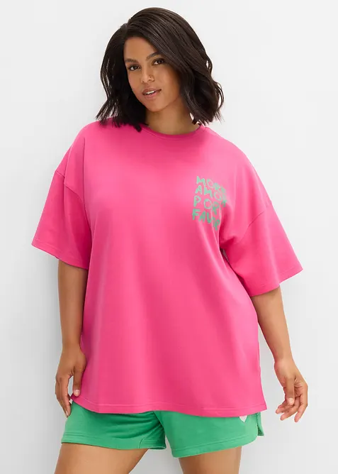 T-shirt oversize 100% coton, bonprix