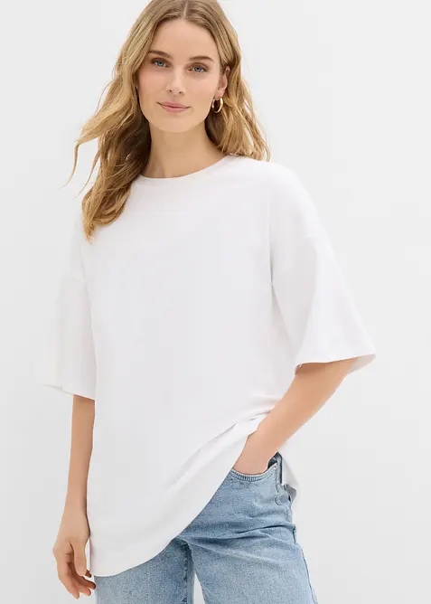 T-shirt oversize 100% coton, bonprix