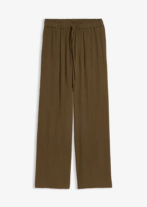 Palazzo-Hose aus reiner Viskose, bonprix