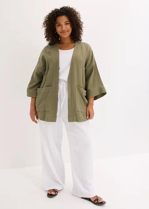 Kimono aus luftigem Musselin, bonprix